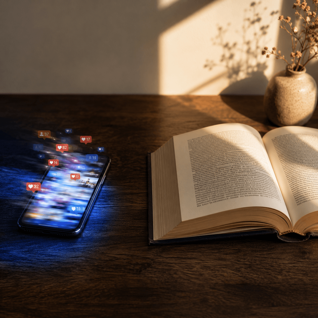 Cover image for The Dopamine Reset: Swiping Feeds vs. Turning Pages